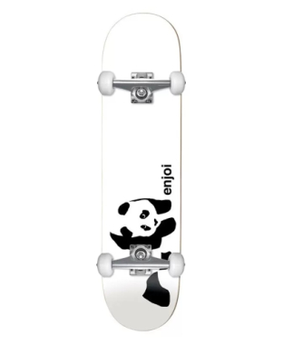 Skate completo enjoi whitey panda white - 7.75"