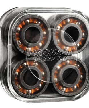 Bronson speed co. bearings raw (pack of 8)