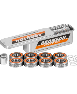 Bronson speed co. bearings g3 (pack of 8)