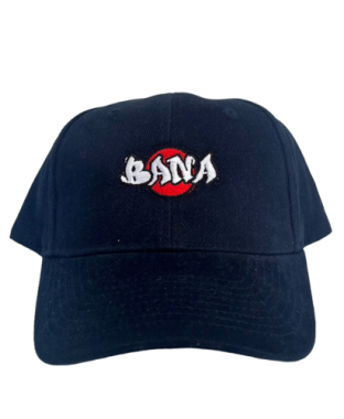 Boné bana pro-style em algodão escovado navy