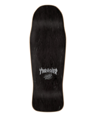 Santa cruz x thrasher deck thrasher winkowski black 10.34