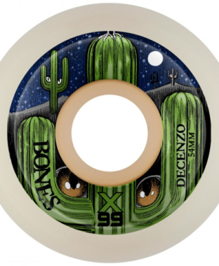 Rodas bones ryan decenzo cat eye cacti x-formula™ (xf) v5 sidecut - 54mm 99a