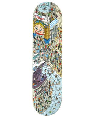Real skateboards where's chima deck 8.28"