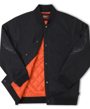 Former ag varsity coil jacket