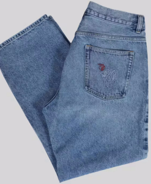 Beyond medals loose jeans  (blue)