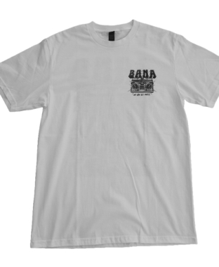 Bana we are all music tee white